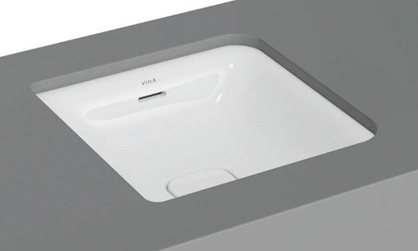 Vitra 7533B003-1082 Metropole Kare Tezgahaltı Lavabo Beyaz.